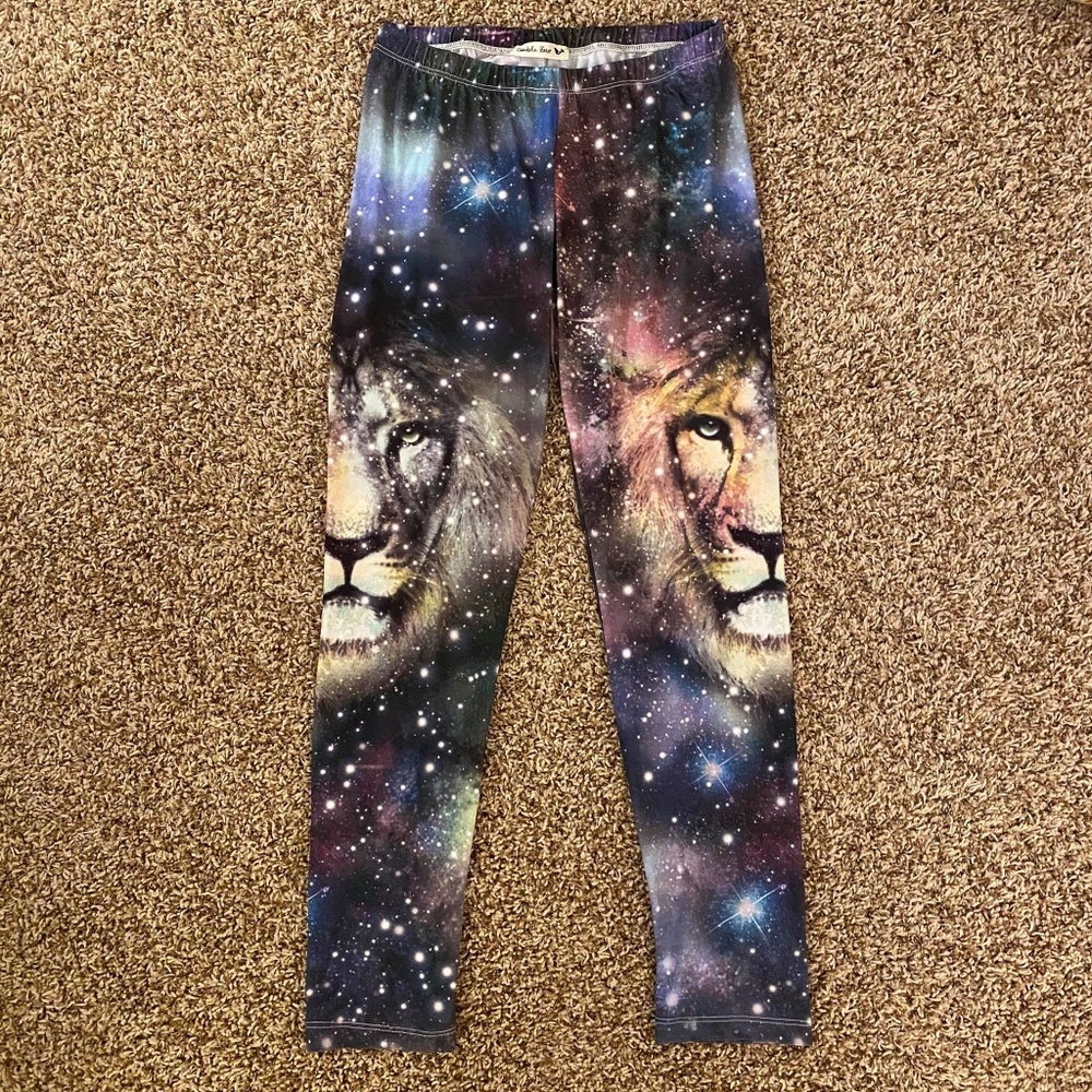 Galaxy Lion Leggings